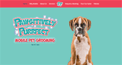 Desktop Screenshot of pawsitively-purrfect-pets.com